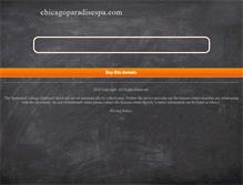 Tablet Screenshot of chicagoparadisespa.com